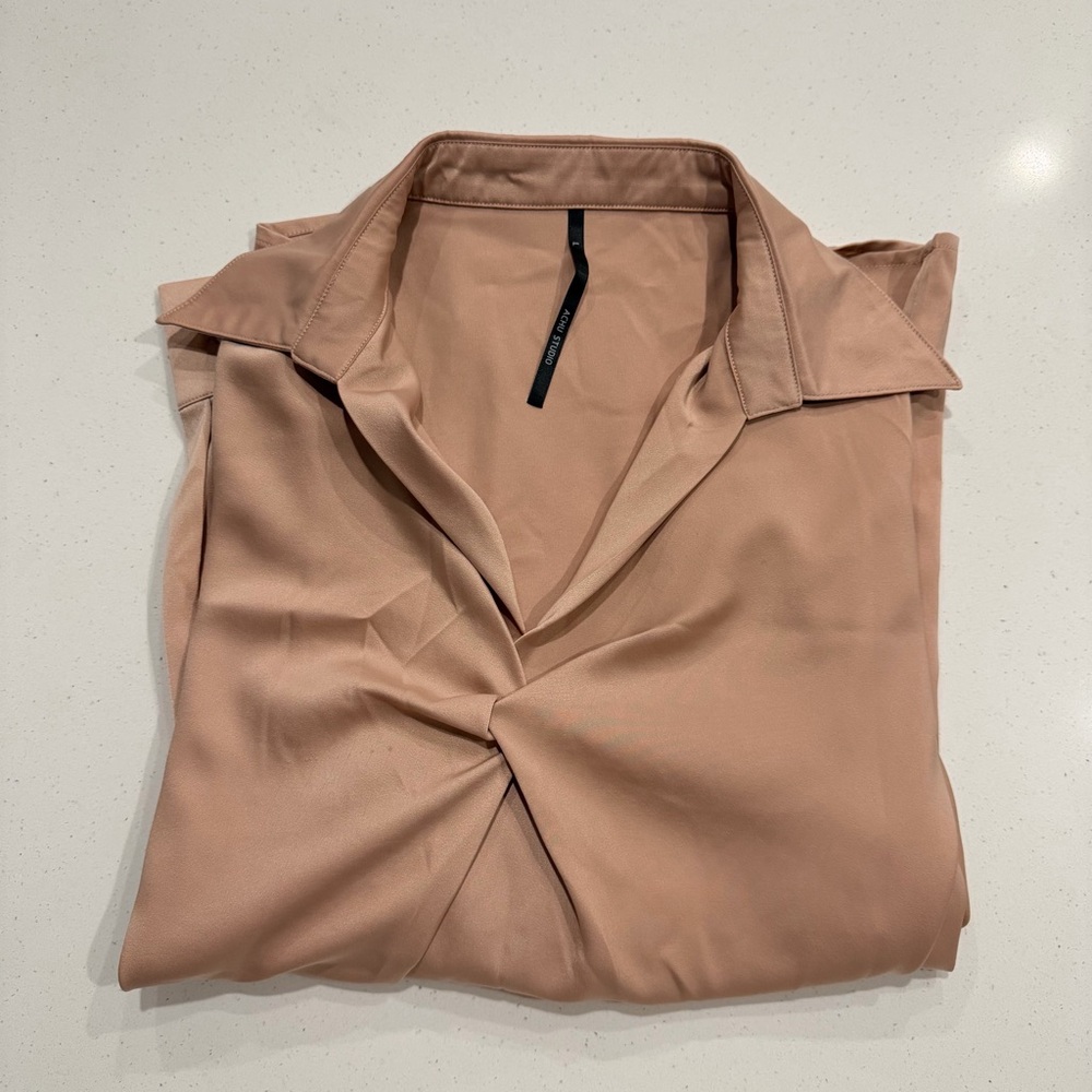 Elegant Blush Dress Shirt